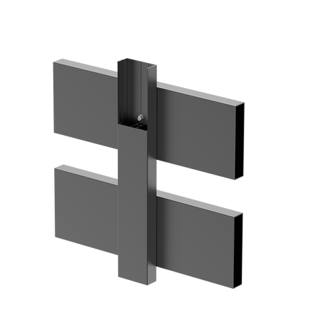 Hliníkový U-adaptér 45x20-6000mm R7016