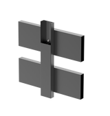 Hliníkový U-adaptér 45x20-1850mm R7016