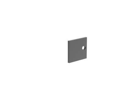 Hliníková krytka adaptéra pre 18mm laty 40x38 R7016