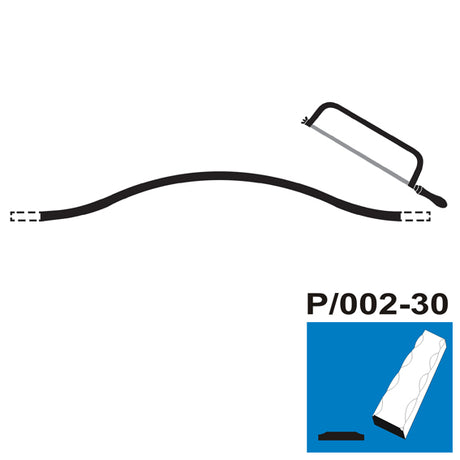Lomený oblúk P/002B-30x5, p300, L4410-5800mm