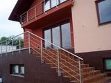 Nerezové zábradlie na schody, 6000x900mm, BS