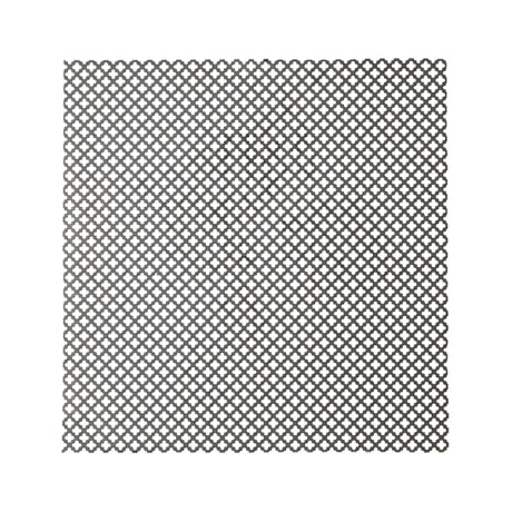 Dierovaný plech Fe Krížik 10x10mm 1x2m