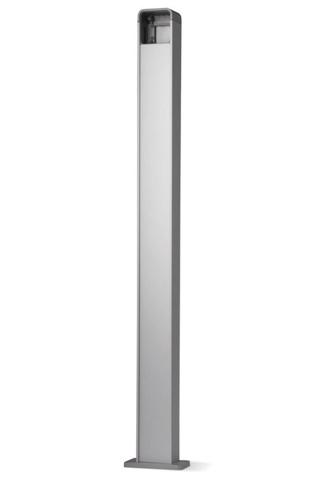 Hliníkový stĺpik 80x60x1020mm, pre príslušenstvo