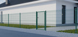 Bránka 1kr. ROUND ZnPVC 1000x1500mm, D60mm, zelená
