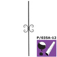 Tyč ozdobná h900, b162mm, P/035A-12x12
