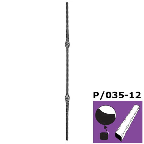 Forged rod h900, b30mm, P/035-12