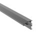 Vodiaci profil spodný pre posuvné brány 6000mm R7016