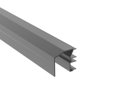 Vodiaci profil horný pre posuvné brány 6000mm R7016