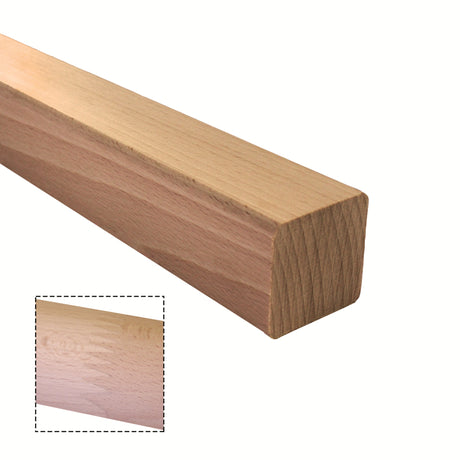 Wooden handle - BEECH, FINGER-JOINTED