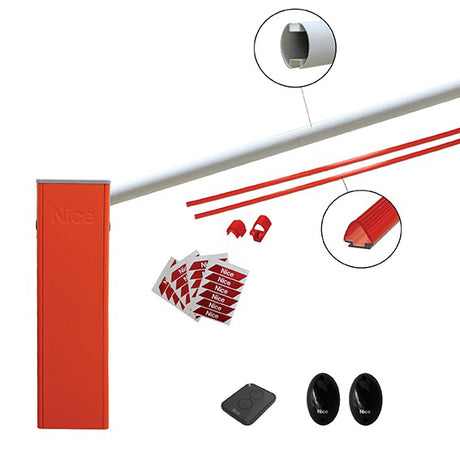 Kompl. systém NICE - závora kit, max 4m, 24V