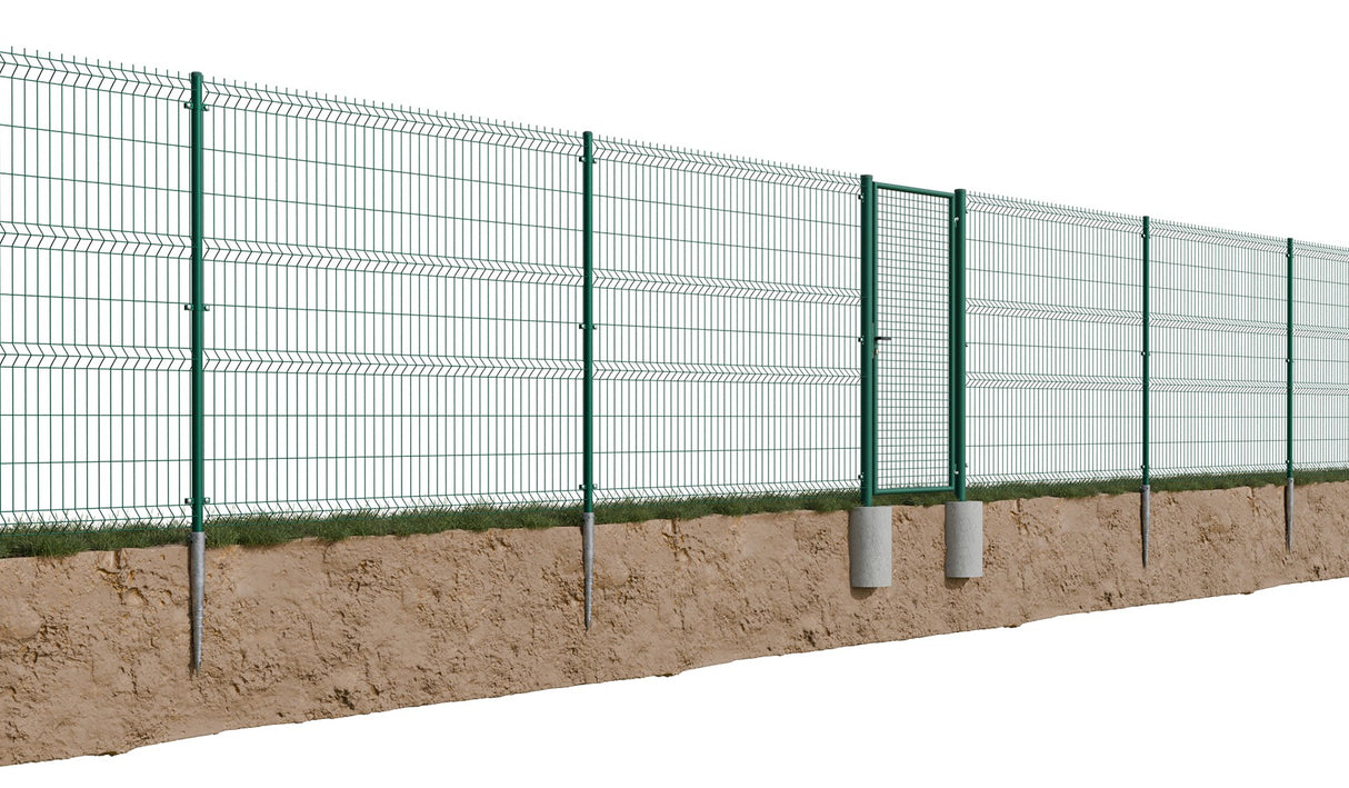 Zemná kotviaca skrutka Zn 68x1,8x650mm, 3xM8