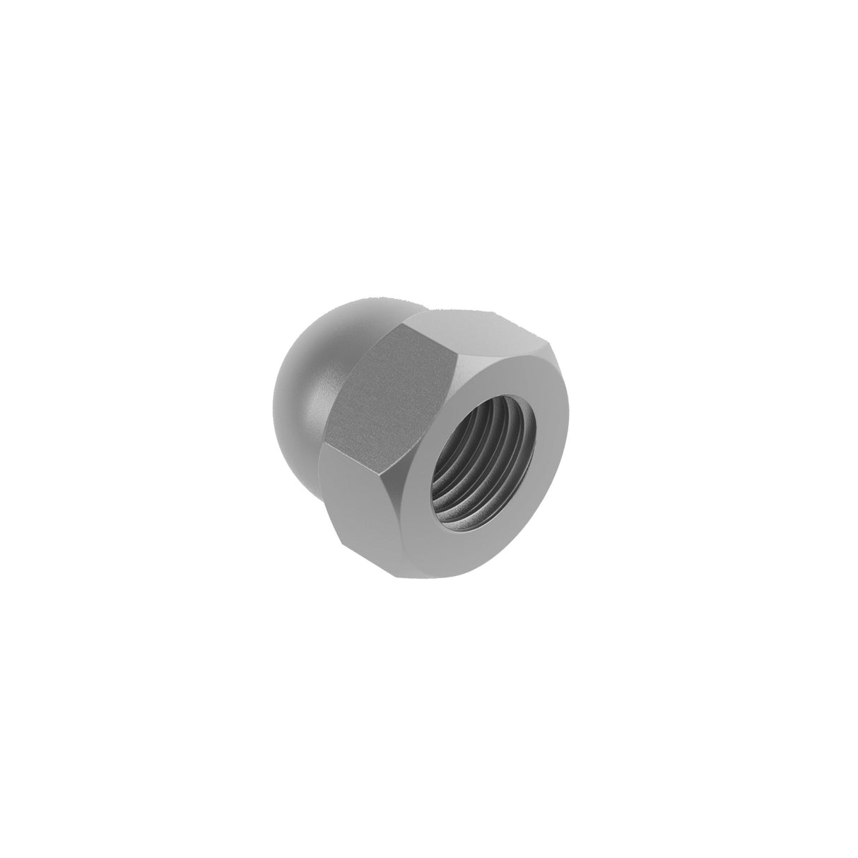 Domed cup nut, galvanized, M10, Zn